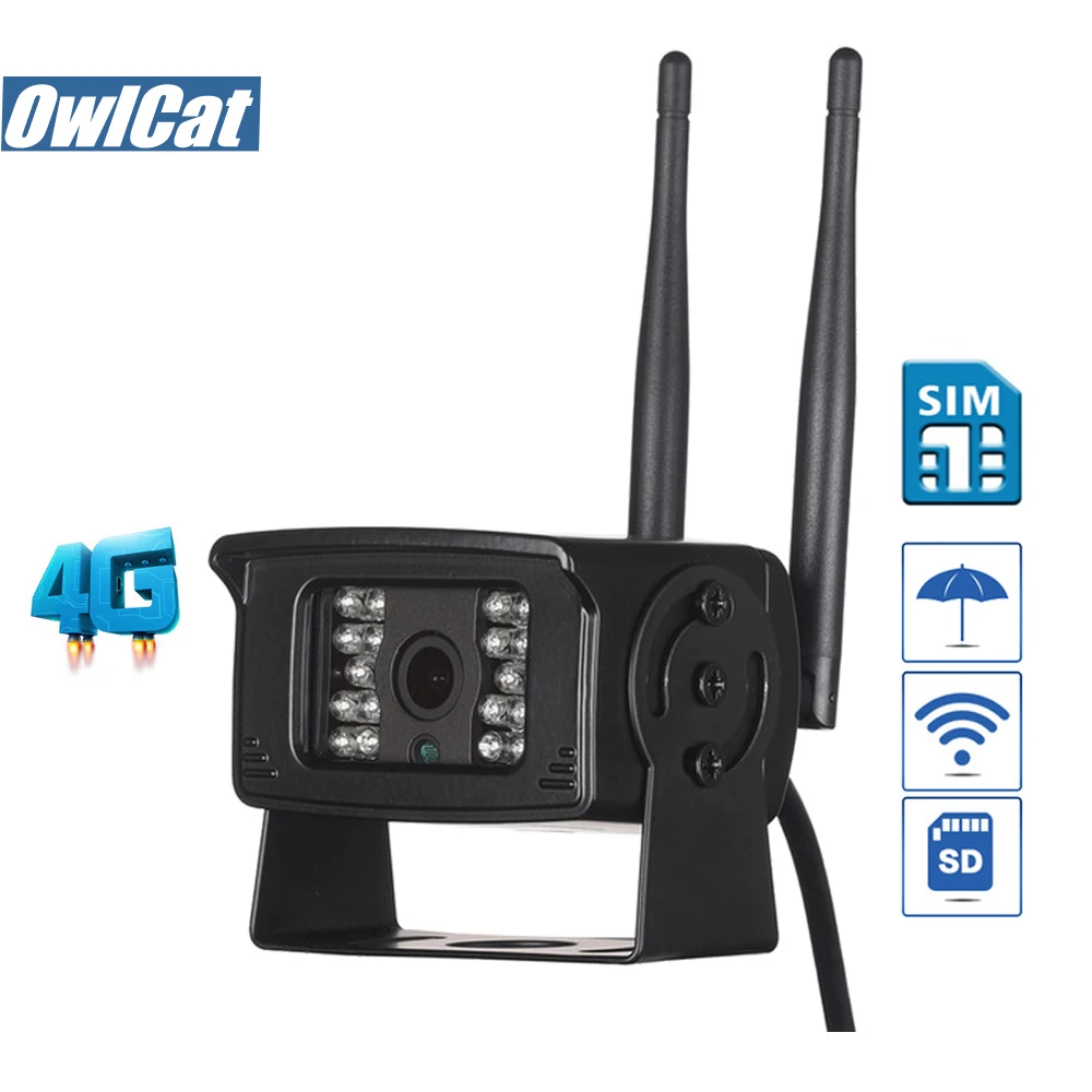 OwlCat Outdoor HD 1080P 3G/4G SIM Card IP Camera 2.0MP Mini Security CCTV Wifi Network Camera AP Motion SD Card P2P View
OwlCat Outdoor HD 1080P 3G/4G SIM Card IP Camera 2.0MP Mini Security CCTV Wifi Network Camera AP Motion SD Card P2P View