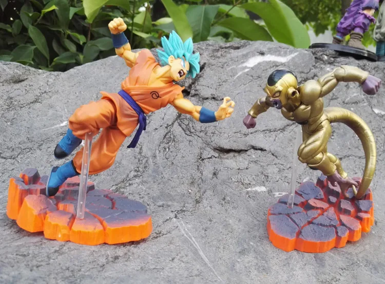 New 14cm PVC Action Figure Collectible Brinquedos Model Dragon Ball Z Super Saiyan Son Goku Freeza Juguetes Doll Kids Toys
New 14cm PVC Action Figure Collectible Brinquedos Model Dragon Ball Z Super Saiyan Son Goku Freeza Juguetes Doll Kids Toys