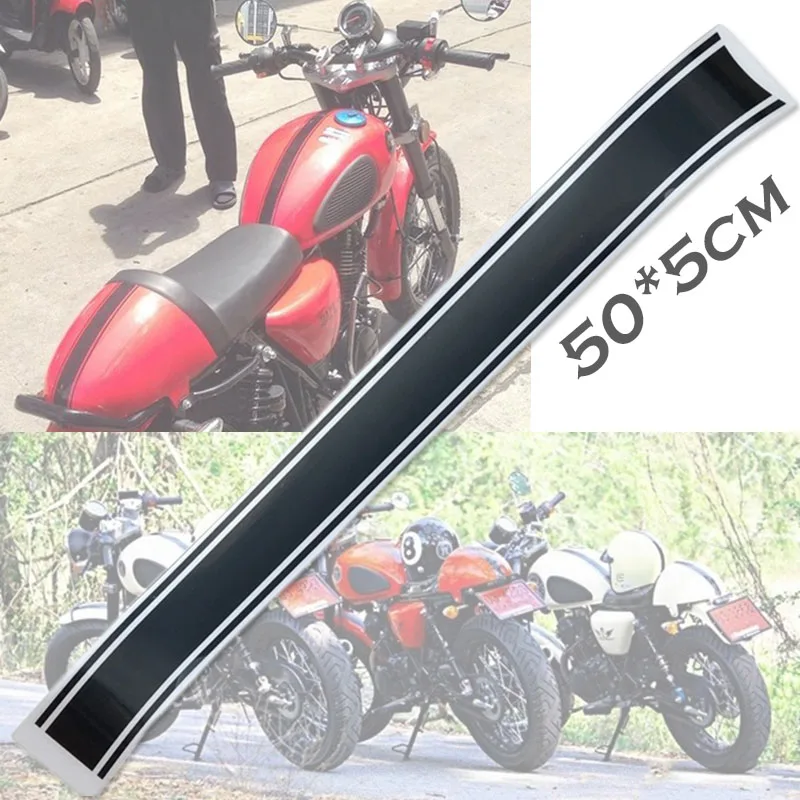 MAYITR 50*5CM Motorcycle DIY Fuel Tank Cover Decal Sticker Strip Cafe Racer Decal Stickers Red/Black/Silver/Golden/White
MAYITR 50*5CM Motorcycle DIY Fuel Tank Cover Decal Sticker Strip Cafe Racer Decal Stickers Red/Black/Silver/Golden/White