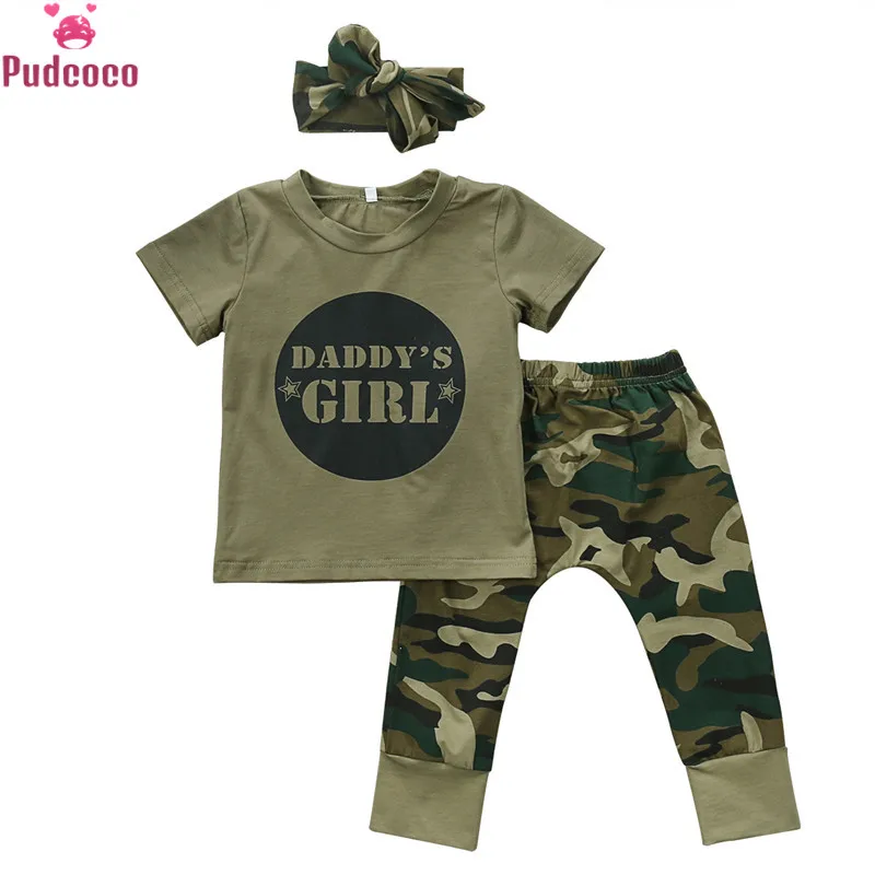2019 New Camouflage Baby Clothes Daddy's Boy Girl Short Sleeve T-shirt Tops+Pant Outfit Toddler Kids Clothing Set 0-24M
2019 New Camouflage Baby Clothes Daddy's Boy Girl Short Sleeve T-shirt Tops+Pant Outfit Toddler Kids Clothing Set 0-24M