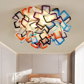 Postmodern geometry Simple Led ceiling lights plafond lamp for home living room lights ceiling light fixture bedroom lamps
Postmodern geometry Simple Led ceiling lights plafond lamp for home living room lights ceiling light fixture bedroom lamps