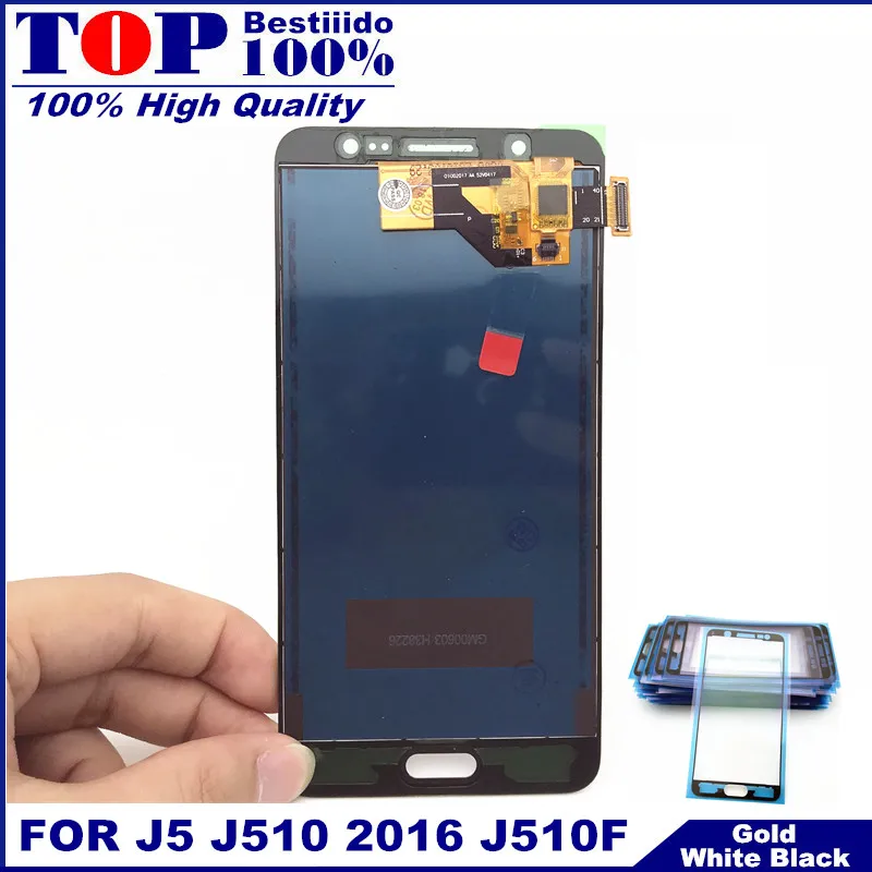 For Samsung Galaxy J5 2016 J510 J510F J510G J510M High Quality LCD 5.2" Display Touch Screen Digitizer Assembly LCDs Replacement
For Samsung Galaxy J5 2016 J510 J510F J510G J510M High Quality LCD 5.2" Display Touch Screen Digitizer Assembly LCDs Replacement