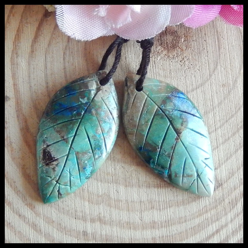 Chrysocolla Earring,Natural stone Chrysocolla Woman Earring,Charms Women Earrings Jewelry Gift Gem Customized,31x16x5mm,6.6g
Chrysocolla Earring,Natural stone Chrysocolla Woman Earring,Charms Women Earrings Jewelry Gift Gem Customized,31x16x5mm,6.6g