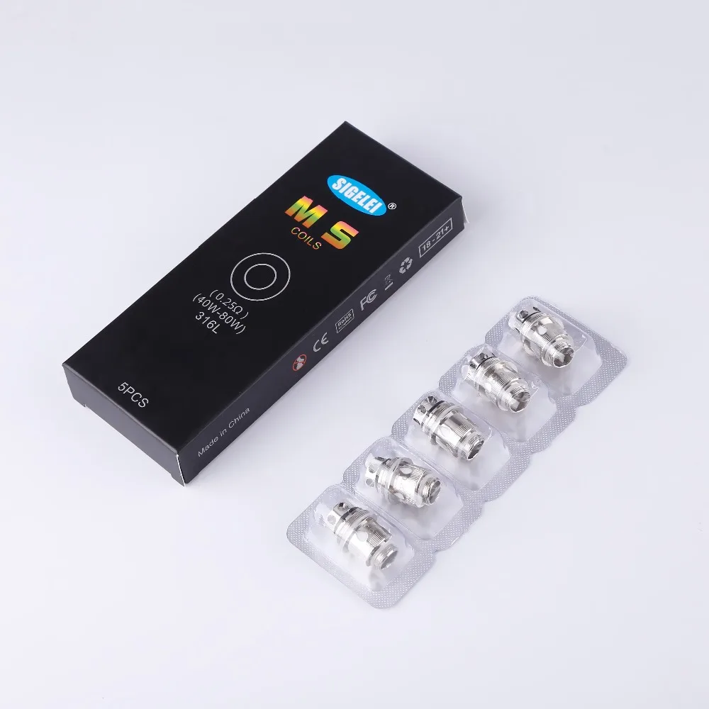 Sigelei MS mesh Coil For SIGELEI Sobra Sibra F E2 Atomizer moonshot 120 tank
Sigelei MS mesh Coil For SIGELEI Sobra Sibra F E2 Atomizer moonshot 120 tank