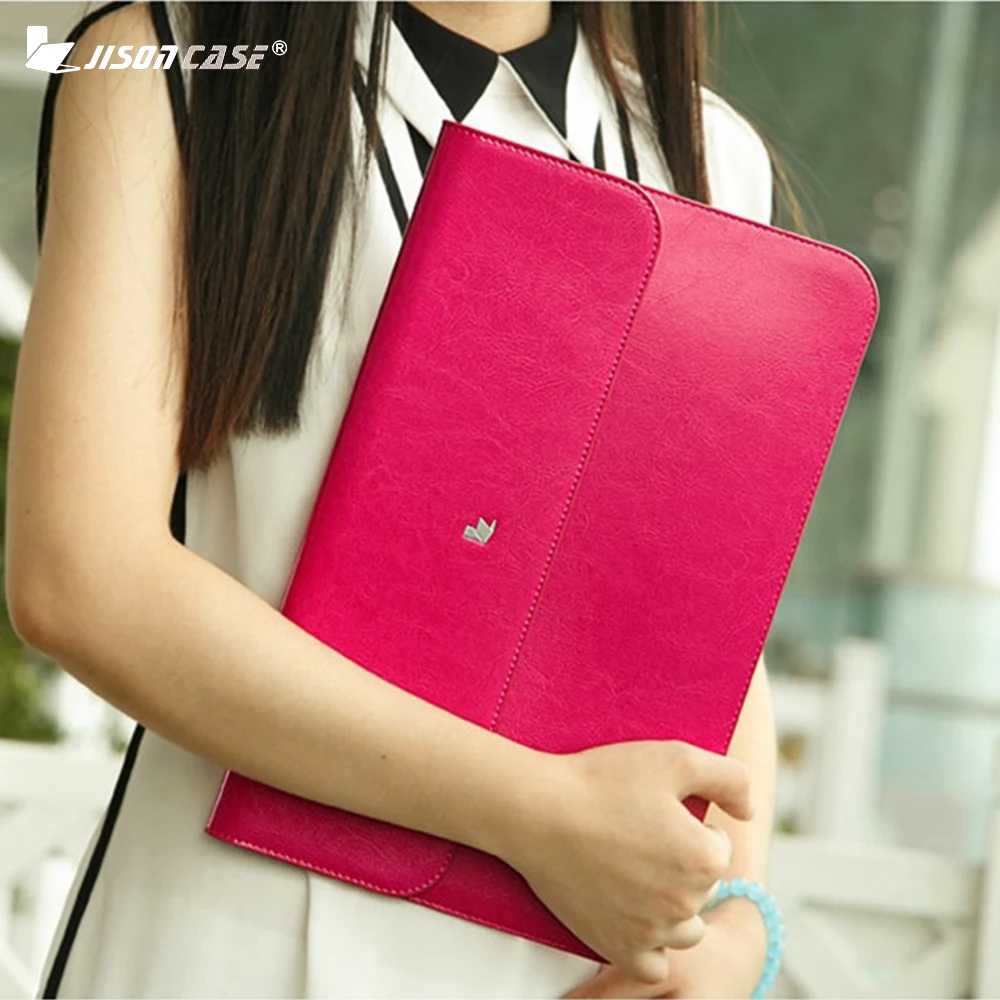 Jisoncase Laptop Sleeve Case for Macbook Air 13 12 11 Case Genuine Leather Laptop Bag Unisex Pouch for Macbook Pro 13 inch Cover
Jisoncase Laptop Sleeve Case for Macbook Air 13 12 11 Case Genuine Leather Laptop Bag Unisex Pouch for Macbook Pro 13 inch Cover