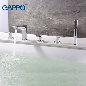 GAPPO Bathtub faucet bathroom waterfall deck mounted mixers shower taps bath shower head Bath tub taps shower set dfrkjhre
GAPPO Bathtub faucet bathroom waterfall deck mounted mixers shower taps bath shower head Bath tub taps shower set dfrkjhre