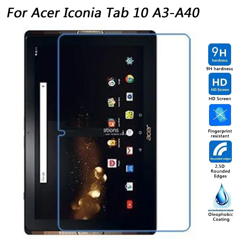 9H Protective Glass For Acer Iconia Tab 10 A3-A30 10.1 Inch / A3-A40 / A3-A50 Tempered Glass Screen Protector Guard
9H Protective Glass For Acer Iconia Tab 10 A3-A30 10.1 Inch / A3-A40 / A3-A50 Tempered Glass Screen Protector Guard