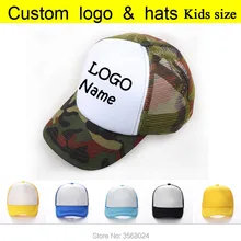 Камуфляжная кепка с логотипом для мужчин, кепка для детей на заказ, Кепка для водителя грузовика, кепка для детей и взрослых, бейсболка с над...(China)