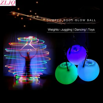 ZLJQ Glowing Spinner Fidget Ball Toys Glow In The Dark LED Light Tracer Balls for Stress Relief ADHD Beach Dance Party Supplies
ZLJQ Glowing Spinner Fidget Ball Toys Glow In The Dark LED Light Tracer Balls for Stress Relief ADHD Beach Dance Party Supplies