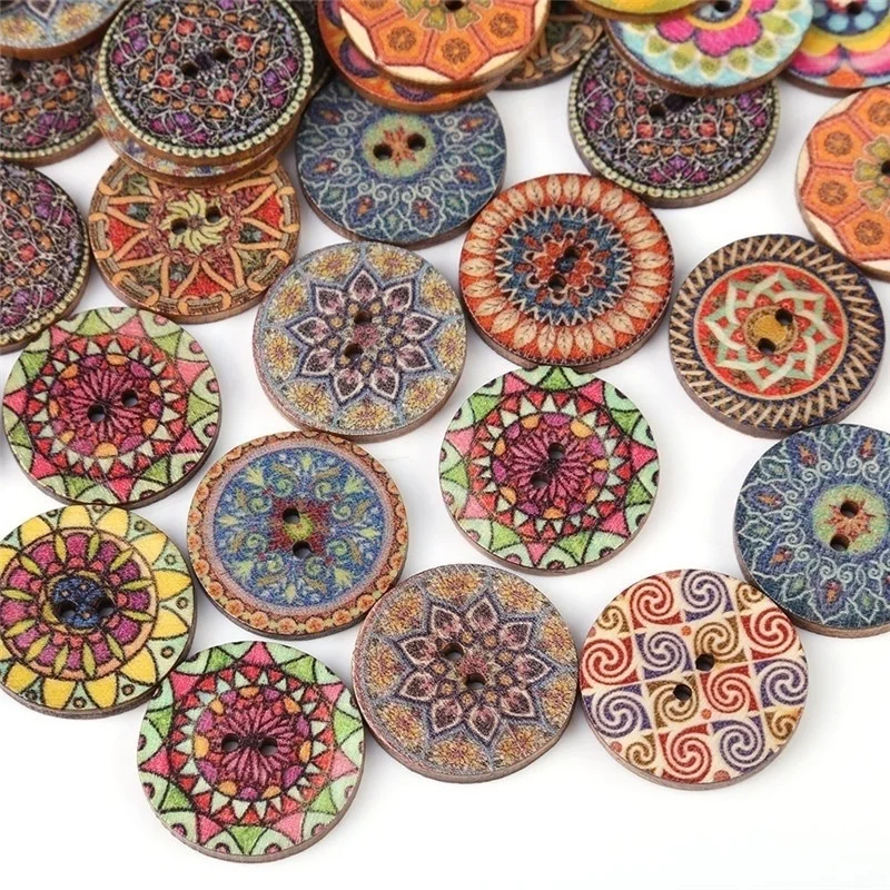 50Pcs/Set Vintage Wood Buttons with 2 Holes for DIY Wooden Sewing Scrapbooking Decorative
50Pcs/Set Vintage Wood Buttons with 2 Holes for DIY Wooden Sewing Scrapbooking Decorative