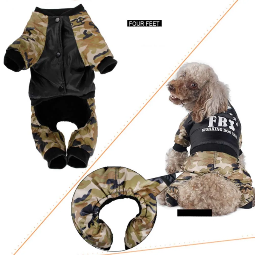 Winter Warm Camouflage Pet Dog Jumpsuits Dog Clothes for Small Dogs Chihuahua Pug Coat Jackets Puppy Cat Clothing Pets Costumes
Winter Warm Camouflage Pet Dog Jumpsuits Dog Clothes for Small Dogs Chihuahua Pug Coat Jackets Puppy Cat Clothing Pets Costumes