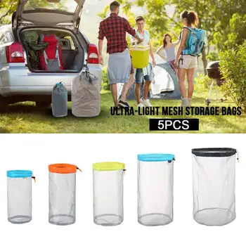 Camping Sports Ultralight Mesh Storage Bag Outdoor Stuff Sack Drawstring Storage Bag Traveling Organizer Outdoor Tool Camping 4
Camping Sports Ultralight Mesh Storage Bag Outdoor Stuff Sack Drawstring Storage Bag Traveling Organizer Outdoor Tool Camping 4