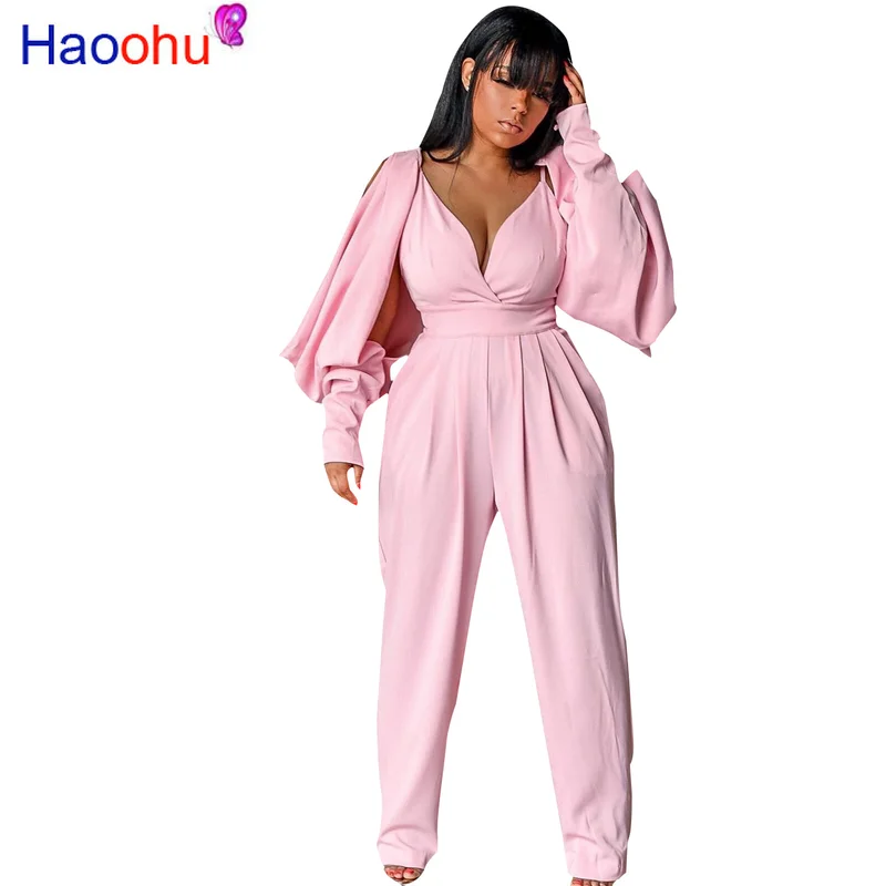 HAOOHU Batwing Long Sleeve Jumpsuit Women Sexy Off The Shoulder Hollow Out Zip One Piece Outfit Strap Bra Pants Dropshipping
HAOOHU Batwing Long Sleeve Jumpsuit Women Sexy Off The Shoulder Hollow Out Zip One Piece Outfit Strap Bra Pants Dropshipping