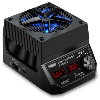 SKYRC BD200 Battery Discharger Analyzer Discharge 5.4V-35V Battery Load Tester Constant Power Constant Current capacity tester
SKYRC BD200 Battery Discharger Analyzer Discharge 5.4V-35V Battery Load Tester Constant Power Constant Current capacity tester