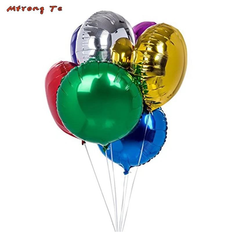 10pcs/lot 18inch Solid Color Round Foil Balloon Birthday Wedding Party Decor Pure Round Helium Ballon Supplies Kids Toys Balaos
10pcs/lot 18inch Solid Color Round Foil Balloon Birthday Wedding Party Decor Pure Round Helium Ballon Supplies Kids Toys Balaos