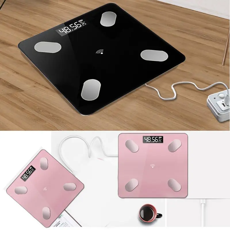Digital Smart Body Fat Weight Scale LCD Health Fitness BMI Muscle Bathroom Scale
Digital Smart Body Fat Weight Scale LCD Health Fitness BMI Muscle Bathroom Scale