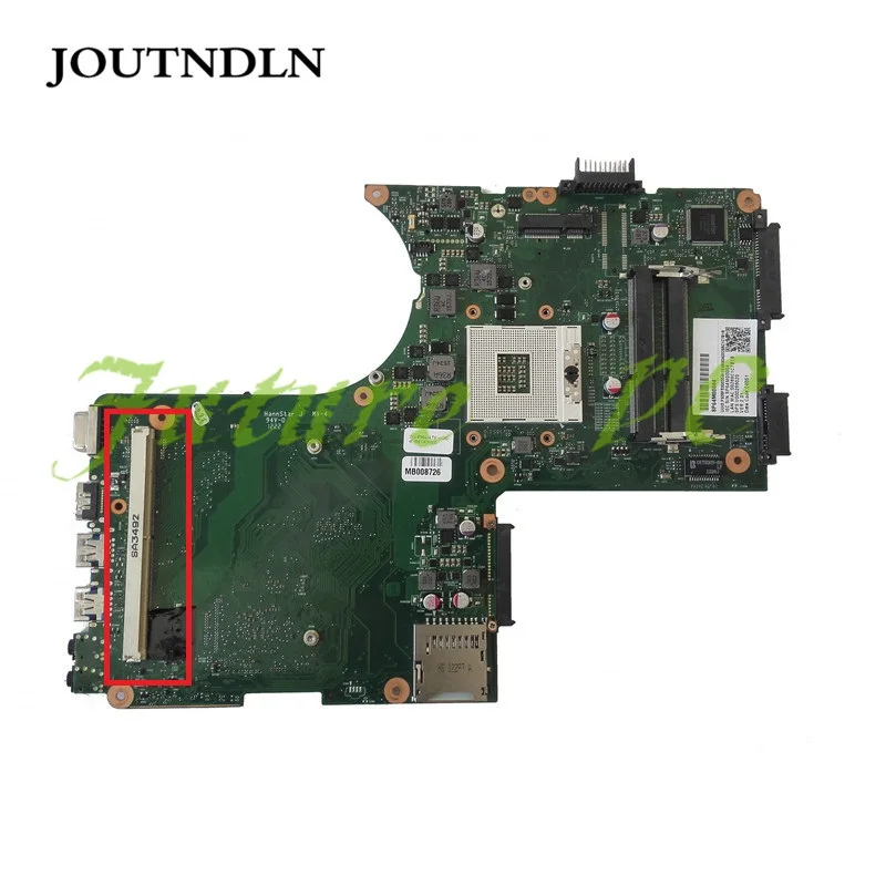 JOUTNDLN для ноутбука TOSHIBA QOSMIO X870 X875 материнская плата V000288020 6050A2493501-MB-A02 HM76 тестовая