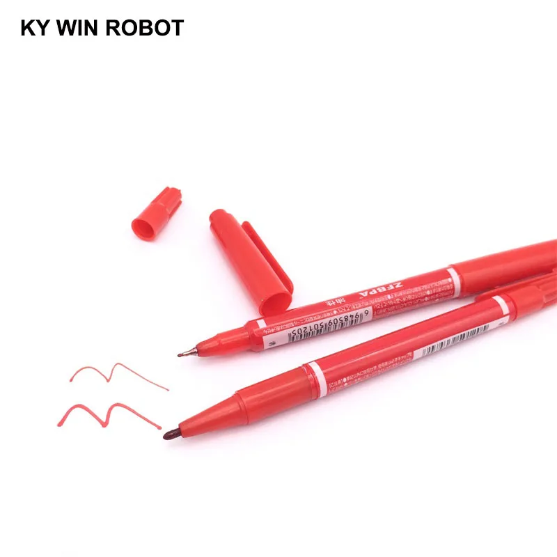 Red CCL Anti-etching PCB circuit board Ink Marker Double Pen DIY PCB Repair CCL Printed Circuit Diagram For Arduino Kit
Red CCL Anti-etching PCB circuit board Ink Marker Double Pen DIY PCB Repair CCL Printed Circuit Diagram For Arduino Kit