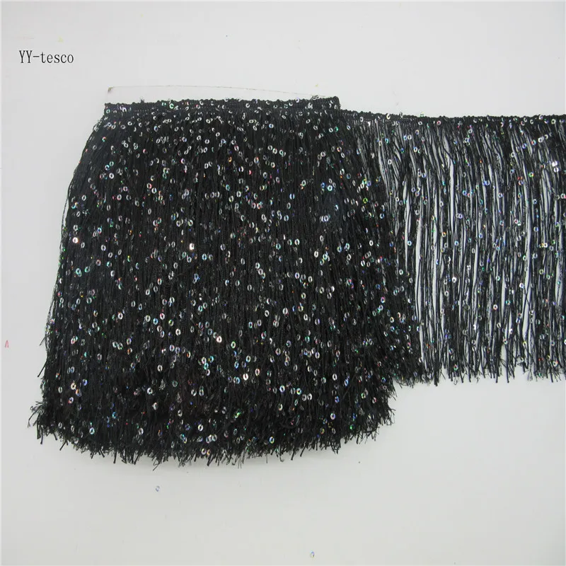 10 Yards 20CM Long Polyester Lace Tassel Fringe black Fringe Trim Lace Ribbon Sew Latin Dress Stage Garment Accessories DIY
10 Yards 20CM Long Polyester Lace Tassel Fringe black Fringe Trim Lace Ribbon Sew Latin Dress Stage Garment Accessories DIY
