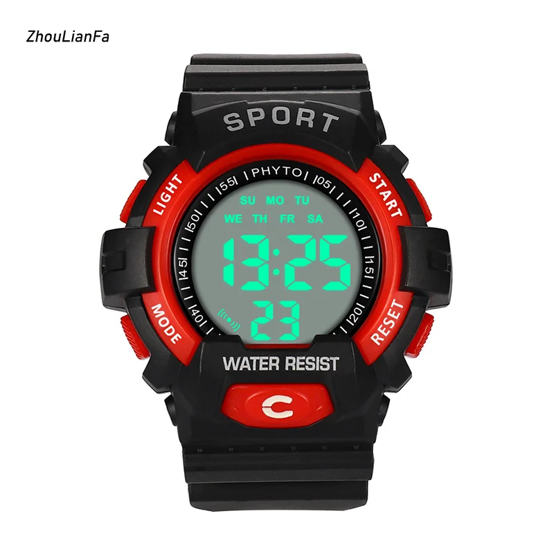 Men Multi-functional Sports Watch Outdoor Military Fitness Digital Watches Electronic Luminous Fashion Wrist Watch for Men 2019
Men Multi-functional Sports Watch Outdoor Military Fitness Digital Watches Electronic Luminous Fashion Wrist Watch for Men 2019
