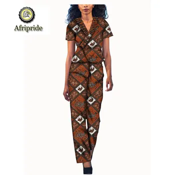 2019 African dresses for women AFRIPRIDE fashion ankara print dashiki bazin riche v-neck casual suit pure cotton S1826010
2019 African dresses for women AFRIPRIDE fashion ankara print dashiki bazin riche v-neck casual suit pure cotton S1826010