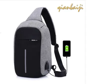 Men Leisure Usb Chest Bags Travel Women Handbags Sling Bags Small Bag Over Shoulder Female Crossbody Handbag Purse
Men Leisure Usb Chest Bags Travel Women Handbags Sling Bags Small Bag Over Shoulder Female Crossbody Handbag Purse