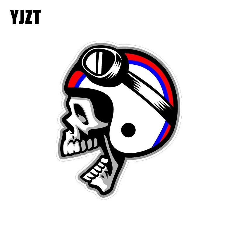YJZT 10.5CM*13CM Motorcycle Cafe Racer Skull Helmet Car Sticker Reflective Decal PVC 6-0132
YJZT 10.5CM*13CM Motorcycle Cafe Racer Skull Helmet Car Sticker Reflective Decal PVC 6-0132