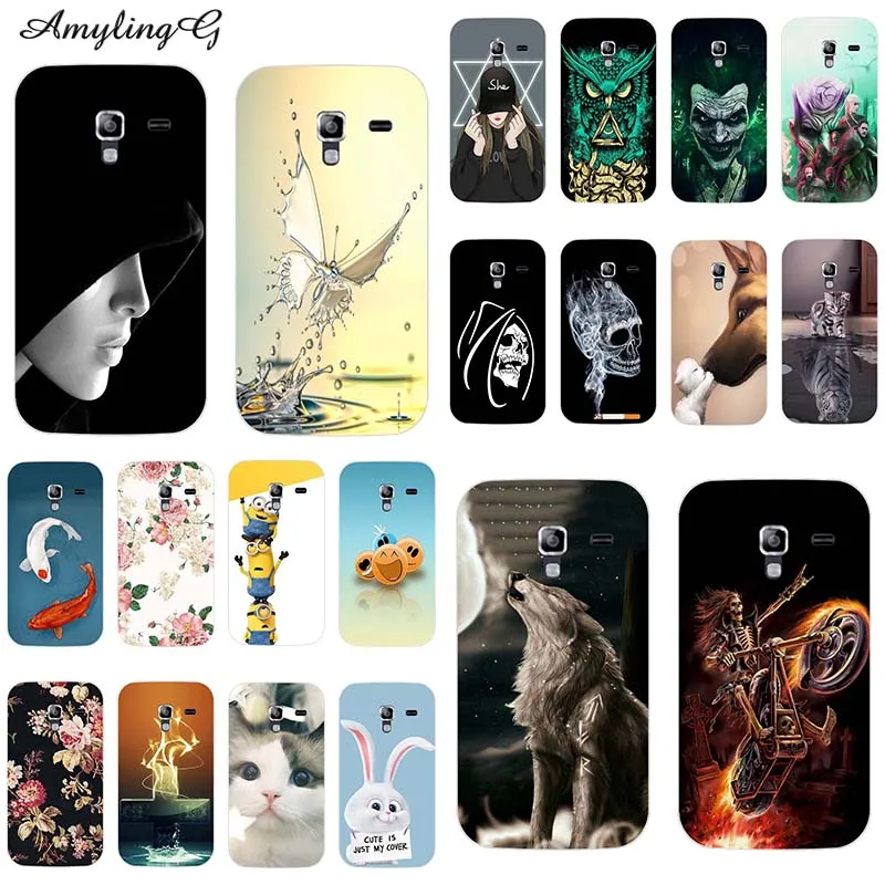 Fashion Phone Case For Samsung Galaxy Ace 2 GT i8160 I 8160 3.8" Case Print Rose Wolf Cartoon Patterned Cover Fundas Para
Fashion Phone Case For Samsung Galaxy Ace 2 GT i8160 I 8160 3.8" Case Print Rose Wolf Cartoon Patterned Cover Fundas Para