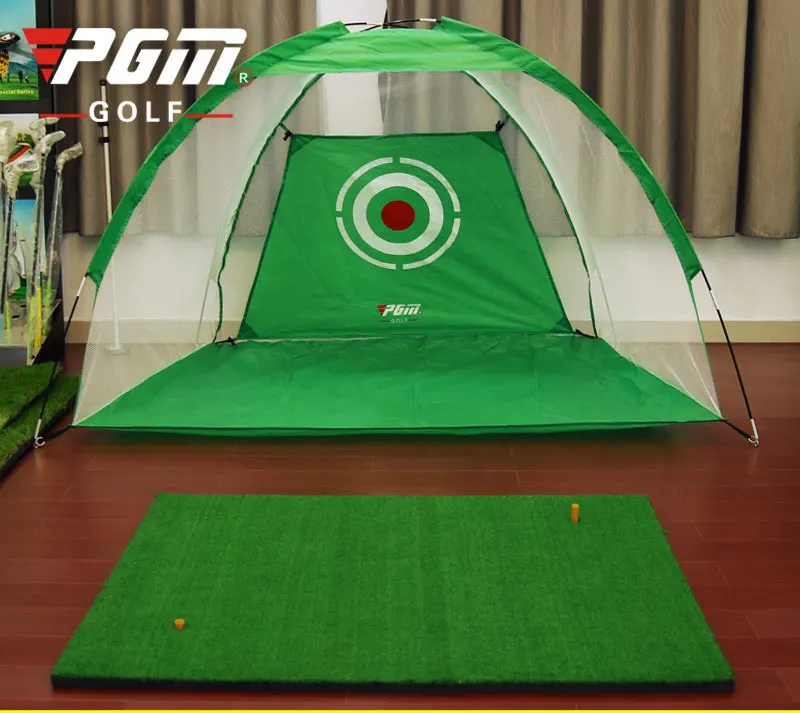Golf Practice Tent Net Combating Cage Indoor 200*140cm Child Adult & Mats Swing Exercise Pm Single Assembly | Спорт и развлечения