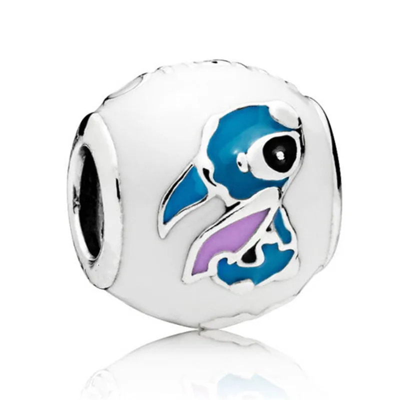 925 Sterling Silver Cartoon Lilo & Stitch Charm Bead Fit Original Pandora Bracelet Bangle Necklace Women DIY Europe Jewelry Gift
925 Sterling Silver Cartoon Lilo & Stitch Charm Bead Fit Original Pandora Bracelet Bangle Necklace Women DIY Europe Jewelry Gift