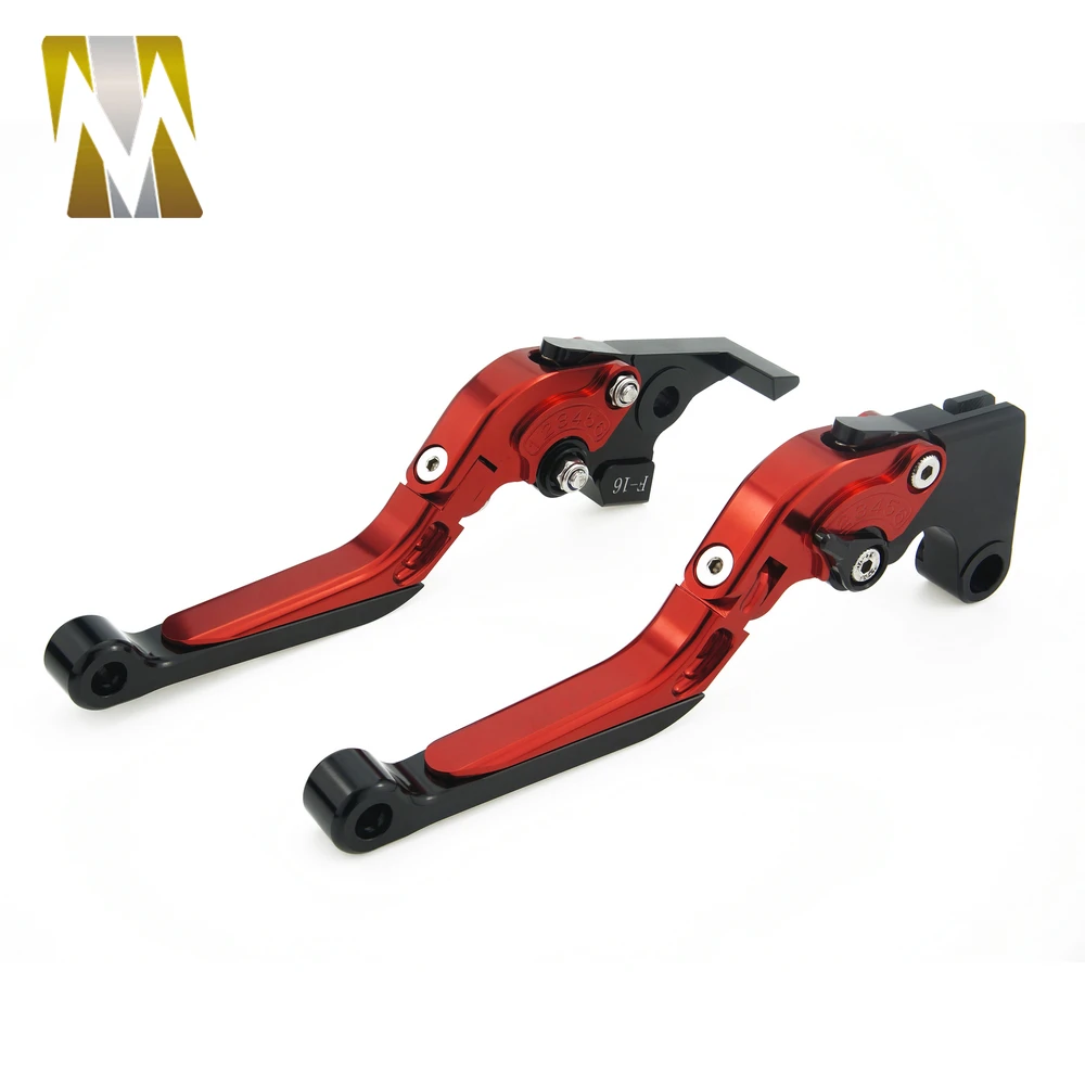 For Yamaha MT07 MT09 FZ1 FZ6 FAZER FZ6R XJ6 DIVERSION Folding Extendable Adjustable Brakes Clutch Levers CNC Aluminum (22)