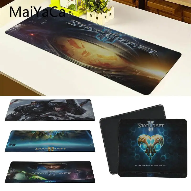 MaiYaCa Starcraft Office Mice Gamer Soft Mouse Pad Large Gaming Mouse Pad Lockedge Mouse Mat Keyboard Pad For Dota 2 lol
MaiYaCa Starcraft Office Mice Gamer Soft Mouse Pad Large Gaming Mouse Pad Lockedge Mouse Mat Keyboard Pad For Dota 2 lol