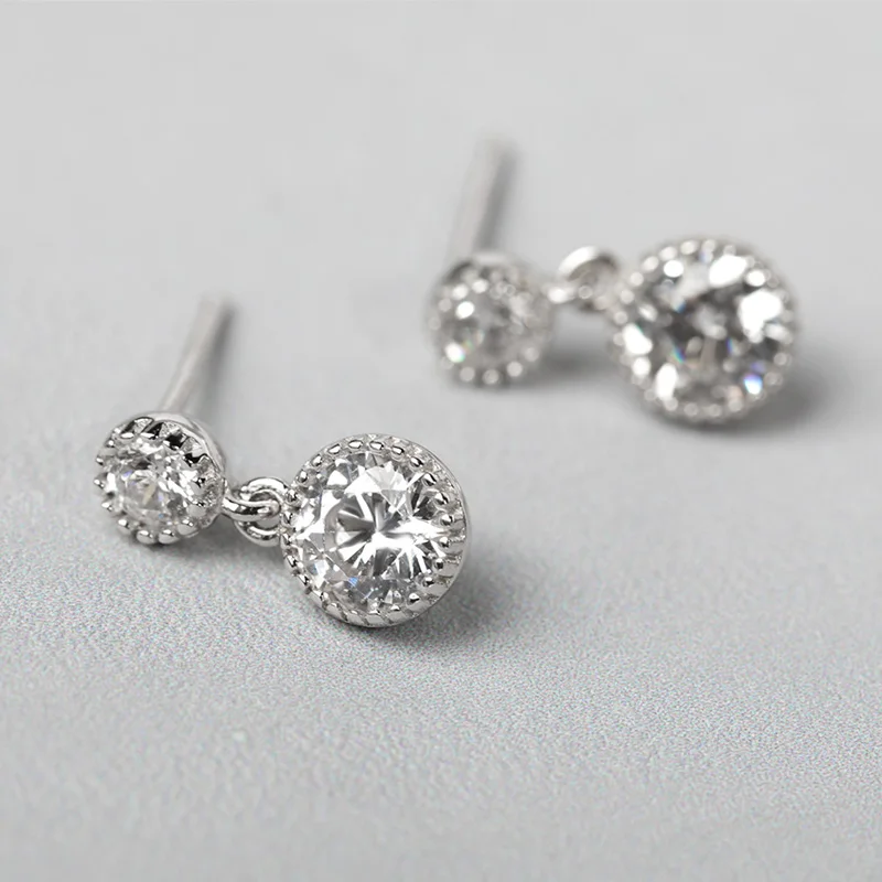 Funmor Shinning Small Zircon Ear Jewelry 925 Sterling Silver Earrings Women Girls Routine Gathering Decoration Accessories Gifts
Funmor Shinning Small Zircon Ear Jewelry 925 Sterling Silver Earrings Women Girls Routine Gathering Decoration Accessories Gifts