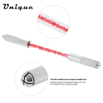 1pc Cross Shape Needle Tattooing Embroidery Eyebrow Pen Manual Double-ended Eyebrow Tattoo Pen Arcylic Permanent Makeup Pen
1pc Cross Shape Needle Tattooing Embroidery Eyebrow Pen Manual Double-ended Eyebrow Tattoo Pen Arcylic Permanent Makeup Pen