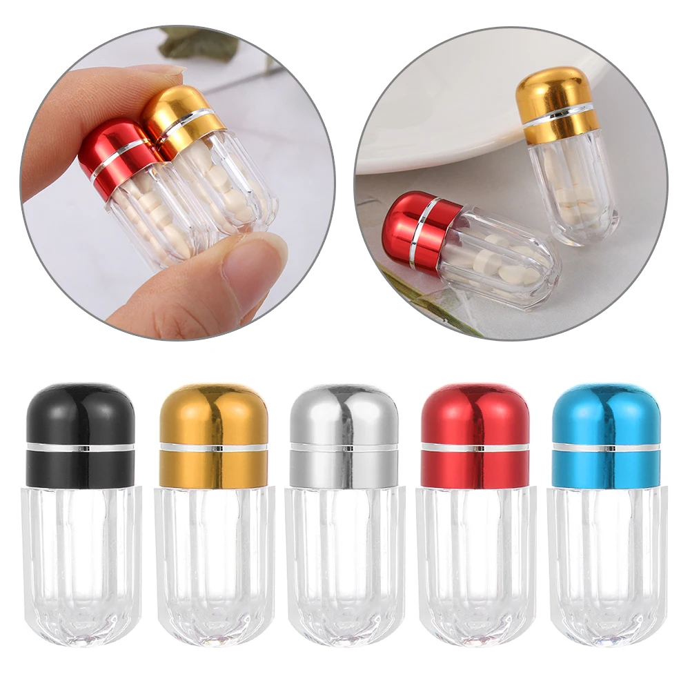 10PC Colorful Empty Clear Pill Case Plastic Bottle Drug Container Capsule Shell Weekly Tablet Medicine Splitters Holder Box
10PC Colorful Empty Clear Pill Case Plastic Bottle Drug Container Capsule Shell Weekly Tablet Medicine Splitters Holder Box