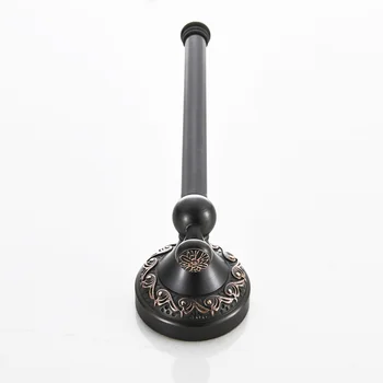 Toilet Paper Holder Hanger Bar for Bathroom - Wall Mount, Retro Black Chrome
Toilet Paper Holder Hanger Bar for Bathroom - Wall Mount, Retro Black Chrome