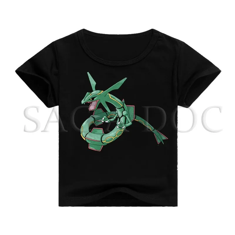 Pokemon Rayquaza Kids T Shirt 3D Print Short Sleeve T-shirt for Baby Boys Girls Hip Hop Tops Tees Children Outwear Clothes
Pokemon Rayquaza Kids T Shirt 3D Print Short Sleeve T-shirt for Baby Boys Girls Hip Hop Tops Tees Children Outwear Clothes