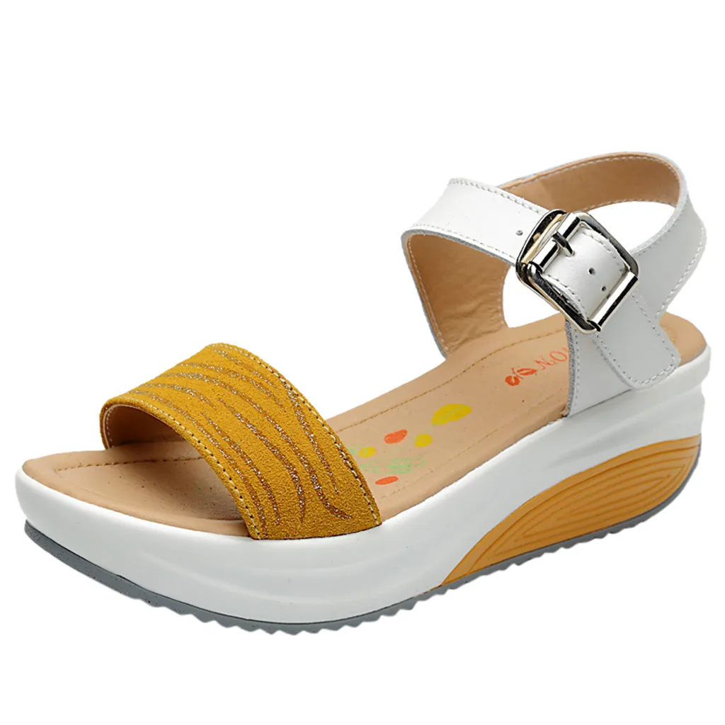 SAGACE Summer Ladies Fashion Thick Bottom Fish Mouth Increased Word Buckle Sexy High Quality Outsid Ladies Shoes Med 3cm-5cm
SAGACE Summer Ladies Fashion Thick Bottom Fish Mouth Increased Word Buckle Sexy High Quality Outsid Ladies Shoes Med 3cm-5cm