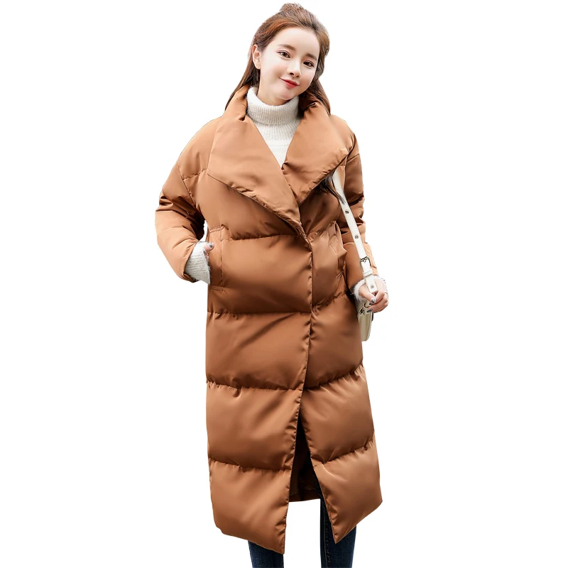 Cotton coat clothing female long winter down jacket 2018 Korean loose large size cotton coat slim warm thicke parkas down cotton
Cotton coat clothing female long winter down jacket 2018 Korean loose large size cotton coat slim warm thicke parkas down cotton