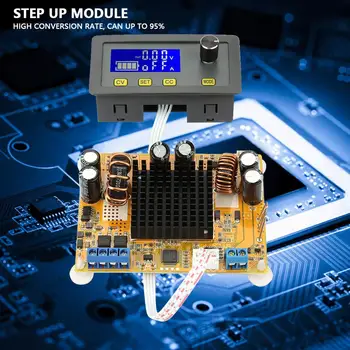 Adjustable DC-to-DC Power Converter 6V-32V to 0-30V 5A Boost Module LCD Digital Automatic Step-up Step-down Voltage Module
Adjustable DC-to-DC Power Converter 6V-32V to 0-30V 5A Boost Module LCD Digital Automatic Step-up Step-down Voltage Module