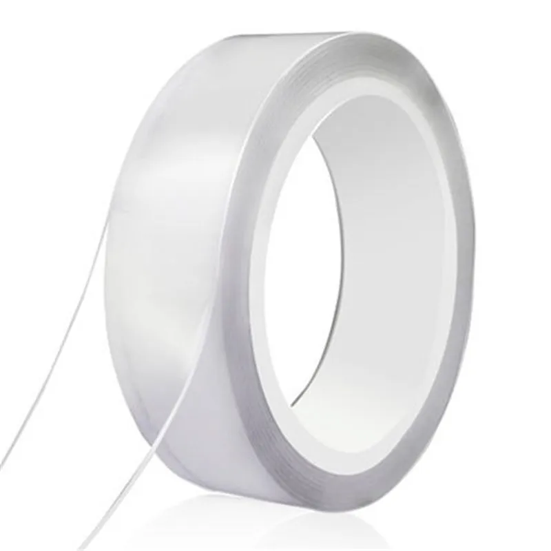 Nano Tape Multi-functional reusable Double-sided Nano-PU Tape Traceless Washable Tape Household Anti-skid Fixing Adhesive
Nano Tape Multi-functional reusable Double-sided Nano-PU Tape Traceless Washable Tape Household Anti-skid Fixing Adhesive
