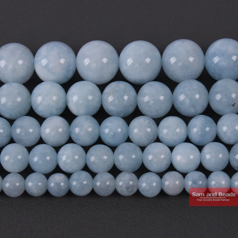 Wholesale Natural Strone 3A Garde Lt Blue Aquamarines Beads 6 8 10 12 MM pick size for Necklace Bracelet Making BAB9
Wholesale Natural Strone 3A Garde Lt Blue Aquamarines Beads 6 8 10 12 MM pick size for Necklace Bracelet Making BAB9