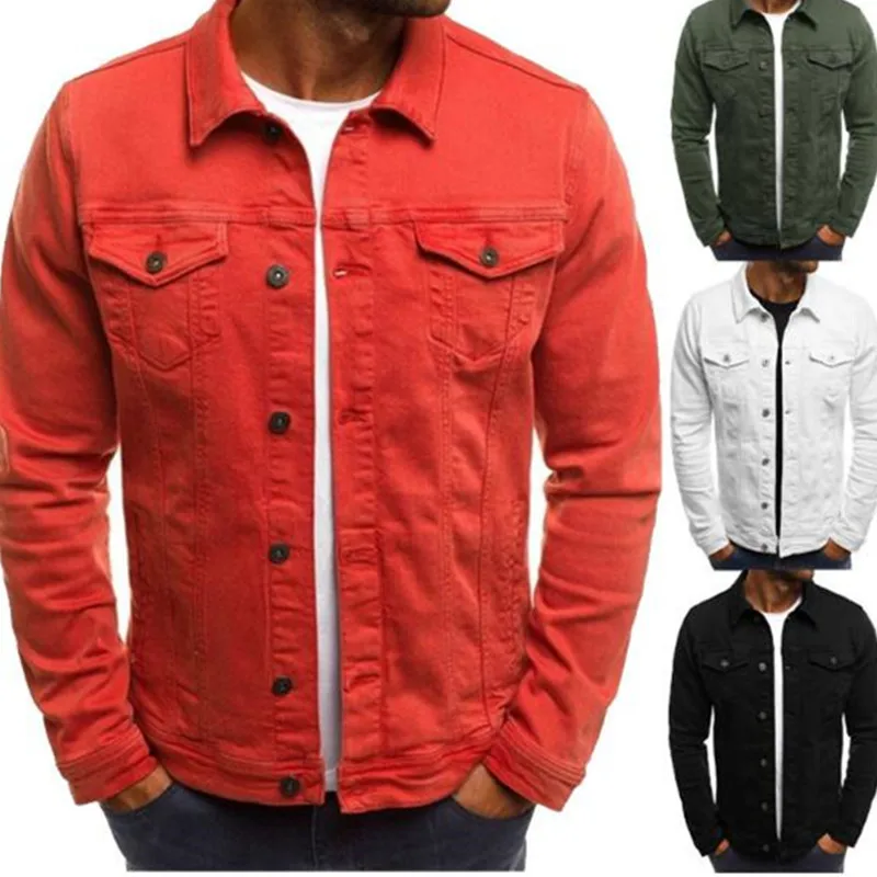 2019 new slim multi-pocket workman jacket slim jacket casual man jacket Men's slim denim jackets pure color denim coat Hip-hop
2019 new slim multi-pocket workman jacket slim jacket casual man jacket Men's slim denim jackets pure color denim coat Hip-hop