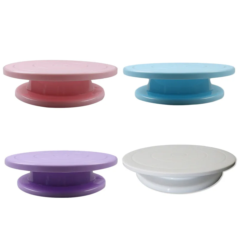 DIY Pan Baking Tool Plastic Cake Plate Turntable Rotating Anti-skid Round Cake Stand Cake Decorating Rotary Table Kitchen Tool
DIY Pan Baking Tool Plastic Cake Plate Turntable Rotating Anti-skid Round Cake Stand Cake Decorating Rotary Table Kitchen Tool