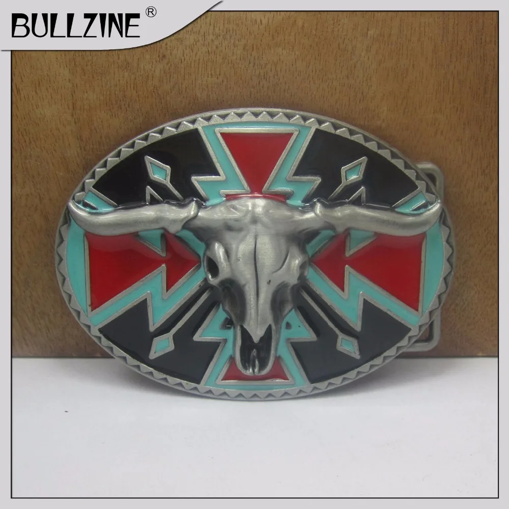 The Bullzine Bull belt buckle with pewter finish FP-03529 suitable for 4cm width snap on belt
The Bullzine Bull belt buckle with pewter finish FP-03529 suitable for 4cm width snap on belt