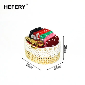 1/12 Dollhouse Miniature Accessories Mini Sewing Tools Basket Simulation Scissors Cloth Ruler Toys for Doll House Decoration
1/12 Dollhouse Miniature Accessories Mini Sewing Tools Basket Simulation Scissors Cloth Ruler Toys for Doll House Decoration