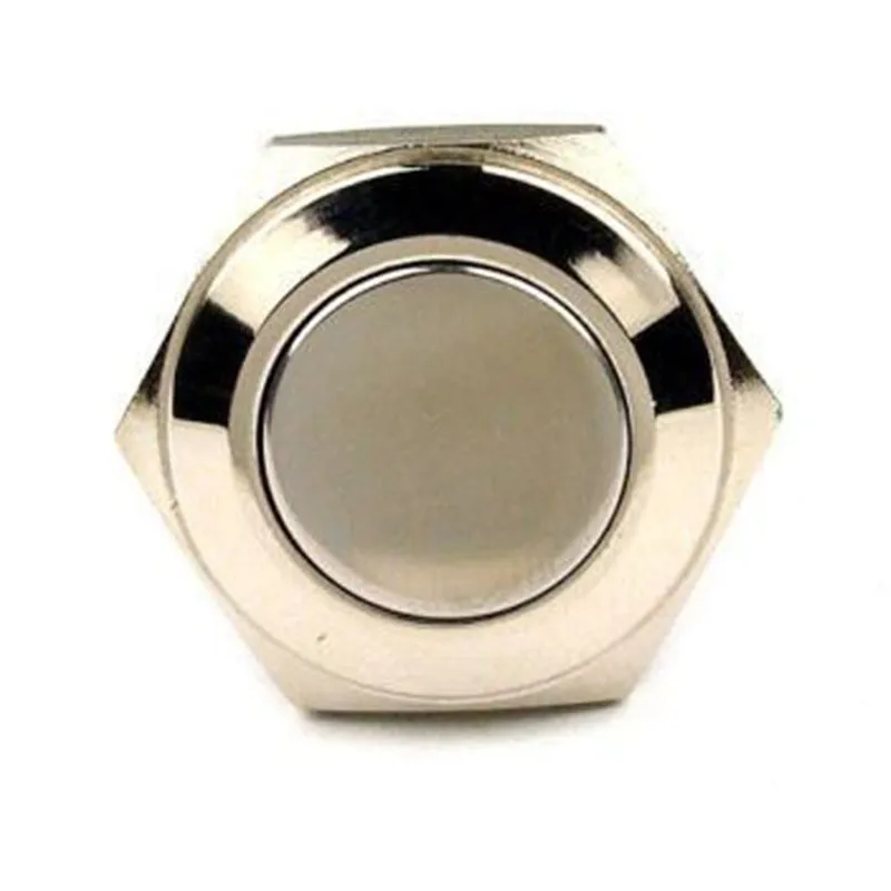 16mm Anti-Vandal Momentary Steel Metal Push Button Switch Flat Top Universal Car moto Car-Styling Drop Shipping Accessories #30
16mm Anti-Vandal Momentary Steel Metal Push Button Switch Flat Top Universal Car moto Car-Styling Drop Shipping Accessories #30