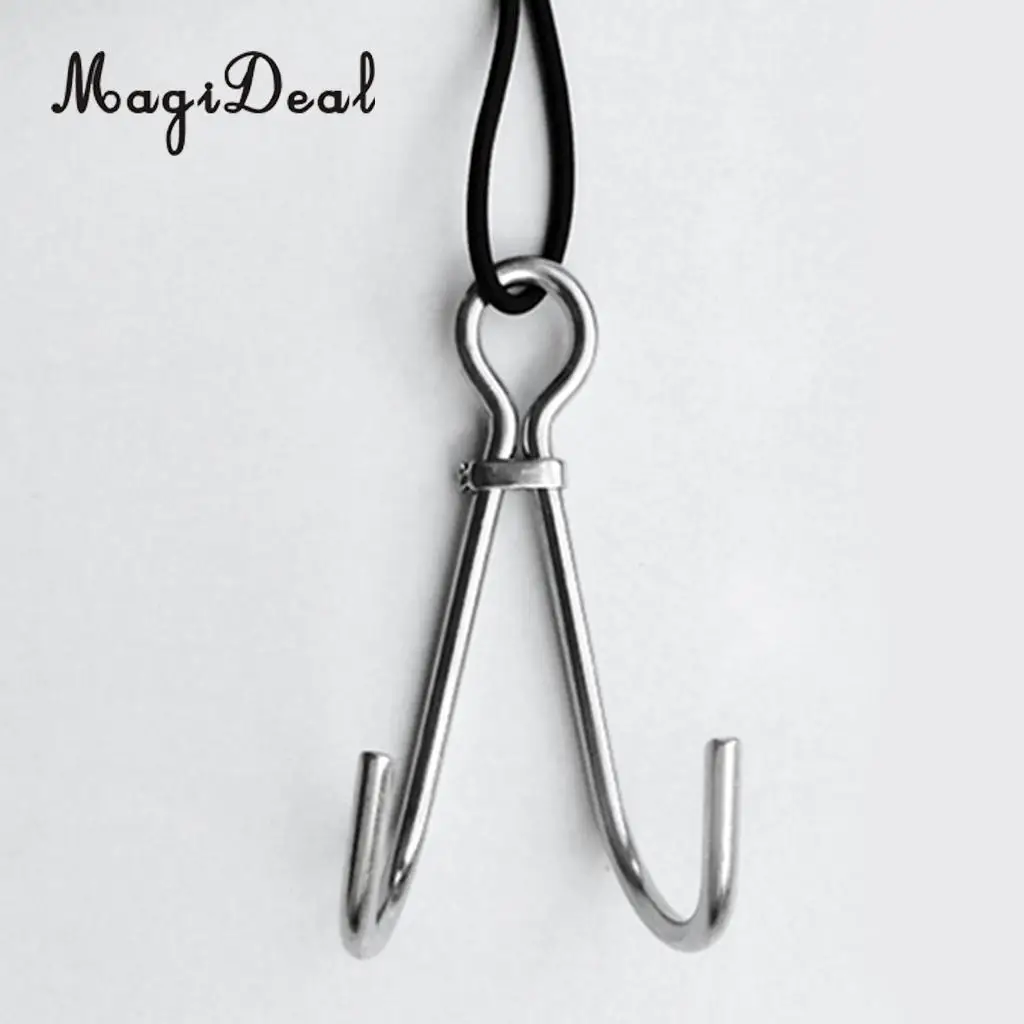 MagiDeal Durable Stainless Steel Scuba Dive Current/Drift Diving Reef Double Hook 13.5cm Safety Swimming Hardware Equipment Acce
MagiDeal Durable Stainless Steel Scuba Dive Current/Drift Diving Reef Double Hook 13.5cm Safety Swimming Hardware Equipment Acce