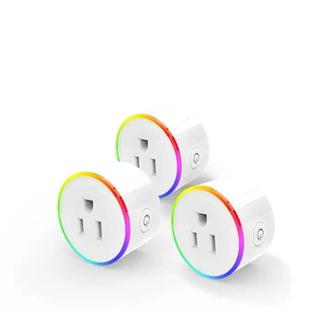 Smart Plug WiFi Control Socket 10A Power Energy Monitoring Timer Switch US Outlet Voice Control by Alexa Google Home IFTTT
Smart Plug WiFi Control Socket 10A Power Energy Monitoring Timer Switch US Outlet Voice Control by Alexa Google Home IFTTT