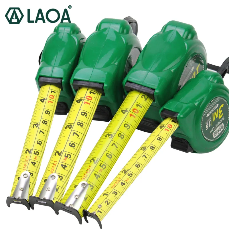 LAOA Japanese Style 3M/5M/7.5M/10M Tape line Double Side Steel Measuring Tape Measure Tools
LAOA Japanese Style 3M/5M/7.5M/10M Tape line Double Side Steel Measuring Tape Measure Tools